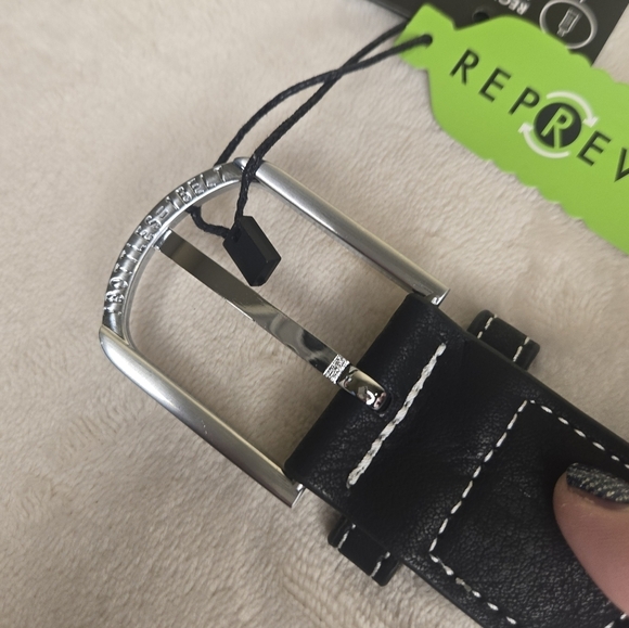 Swole Panda Woven Belt Size Large Black - Picture 3 of 11